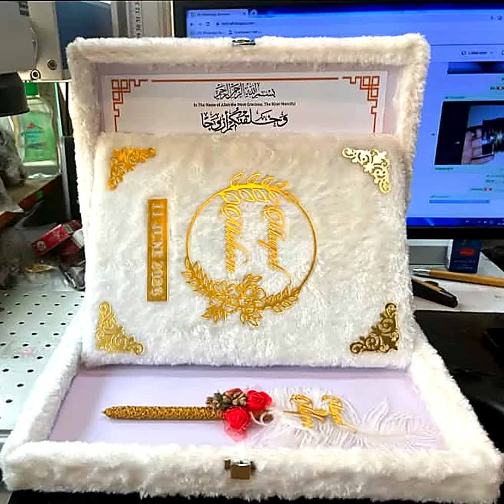 Nikah Nama Boxes & Booklets